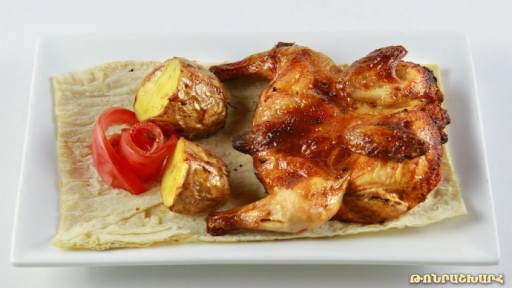 Chicken made in tundir